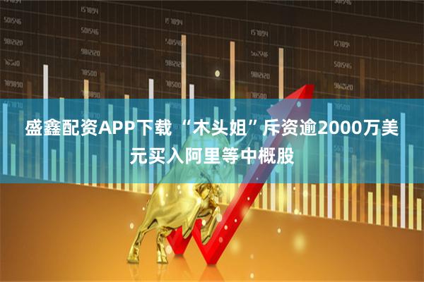 盛鑫配资APP下载 “木头姐”斥资逾2000万美元买入阿里等中概股