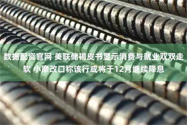 数据配资官网 美联储褐皮书显示消费与就业双双走软 小摩改口称该行或将于12月继续降息